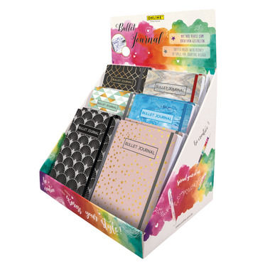 ONLINE Bullet Journal Display 02251/12 12 ass.
