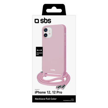Farbiges Riemen-Halsband-Cover für iPhone 12/12 Pro