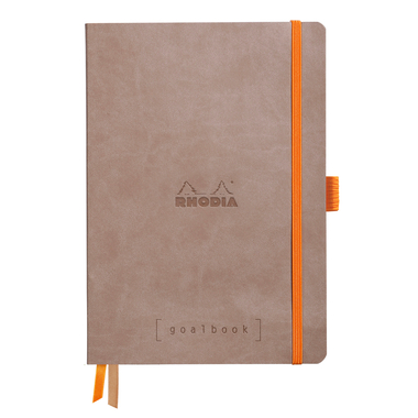 RHODIA Notizbuch Goalbook SC A5 117573C taupe, dots 120 Blatt