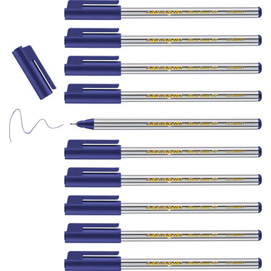 EDDING Penna 89 officeliner 0.3mm 89-3 blu