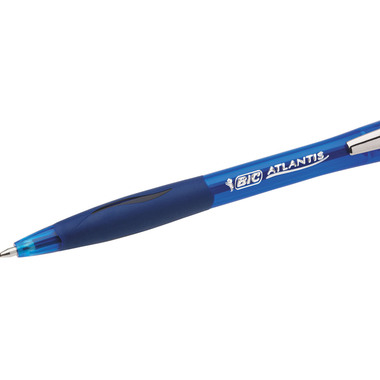 BIC Stylo bille Atlantis Soft 9021322 bleu 0.4mm