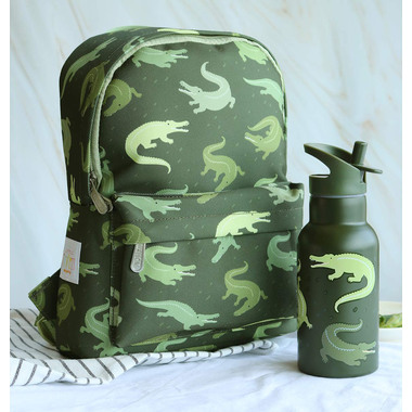 ALLC Kleiner Rucksack Krokodile BPCRGR70 23.5x30x10cm