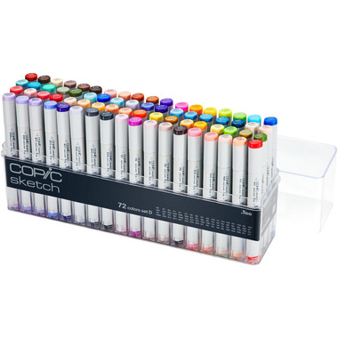 COPIC Marker Sketch 21075164 Set D, 72 Stück