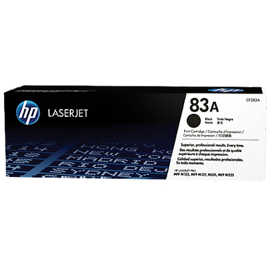 HP Toner-Modul 83A schwarz CF283A LaserJet Pro M125 1500 Seiten