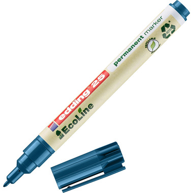 EDDING Permanent Marker 25 EcoLine 25-3 blu