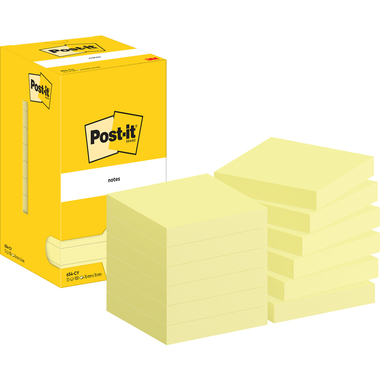 POST-IT Notes 76x76mm 654 CY giallo 12x100 fogli