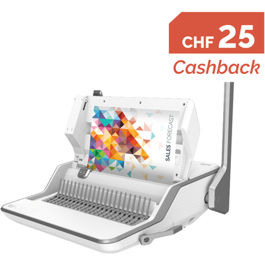 FELLOWES Bindegerät Lyra 3-in-1 A4 5603101 weiss