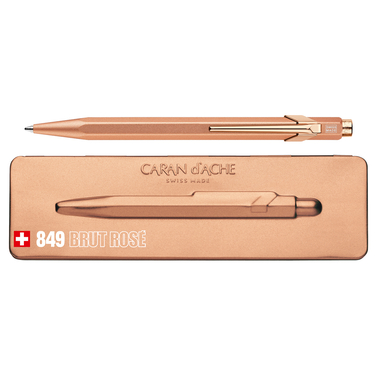 CARAN D'ACHE Penna sfera 849 mit Etui 849.997 brut rosé