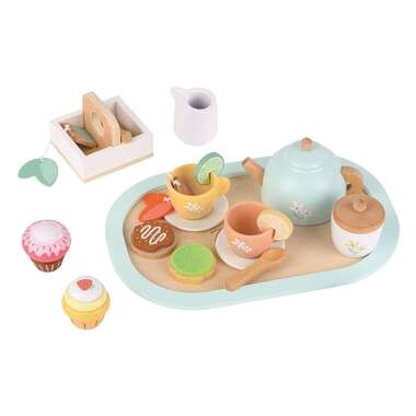 Spielba Holzspielwaren Set de thé