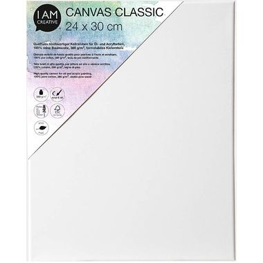 I AM CREATIVE Châssis entoilé FSC 7002.243 24x30cm, Classic