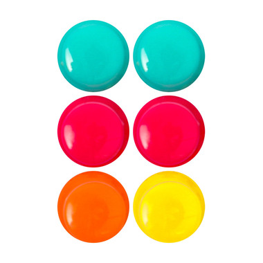 I AM CREATIVE Magnet Pin Let`s Organize 4035.57 bunt 6 Stück
