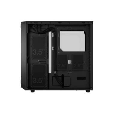 Fractal Design PC Case Focus 2 TG Clear Tint Black