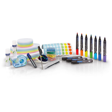 MAGNETOPLAN Moderatorentasche ecoAware 11123 blau, Filz, inkl. Zubehör