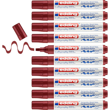 EDDING Permanent Marker 1455 1-5mm 1455-46 karmesin