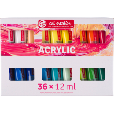 TALENS Acrylfarbe 36x 12ml 9021836M Starterset