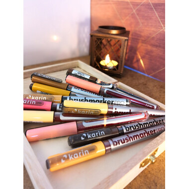 KARIN Brush Marker PRO 27C5 Skin colours 12 Stück