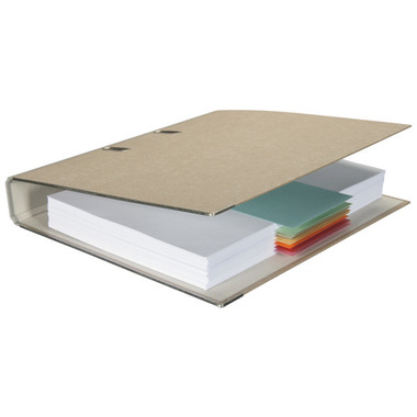 BIELLA Trennstreifen Karton 2 Loch 19919001U weiss, 24x10.5cm 100 Stk.