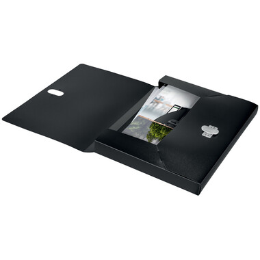 LEITZ Vaschetta potadoc. Recycle A4 4623-00-95 nero