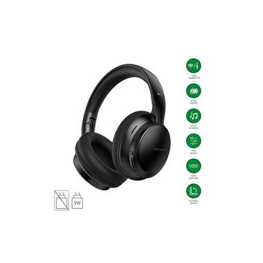 4smarts cuffie over-ear SkyBuds Wave nero