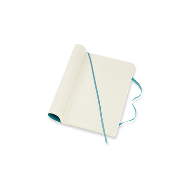 MOLESKINE Notizbuch Classic SC Large 341715505 riff blau, liniert 192 Blatt