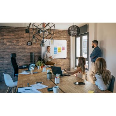 LEGAMASTER Whiteboard ESSENCE 7-107072 smaltato 1200x1200mm