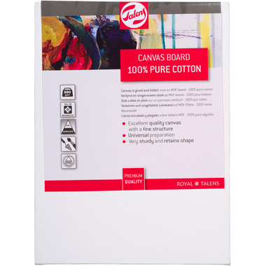 TALENS Malplatte 18x24cm 93251824 Baumwolle, 280g/m2