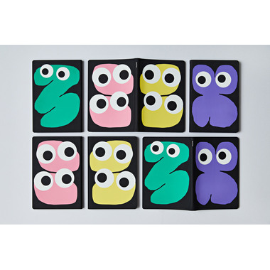 NUUNA Notizbuch GRAPHIC M A5 350055782 JACK, dots 176 Blatt