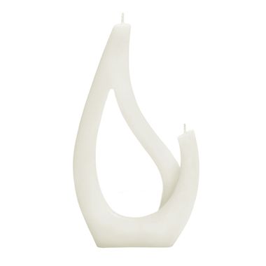 ALUSI Kerzen Saba klein AC0041 weiss