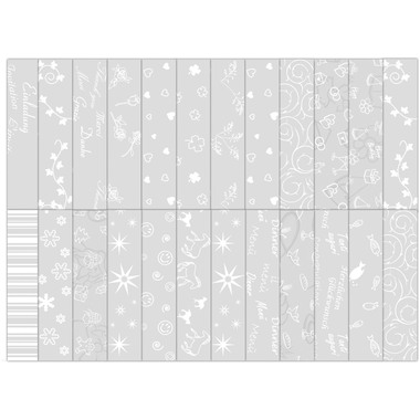 URSUS Papier transparent A4 51194699 White Line ass. 24 feuilles