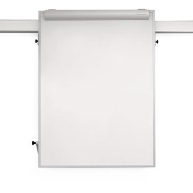 MAGNETOPLAN Flipchart Rail Mural 1246010 p. assembler 750x1000mm