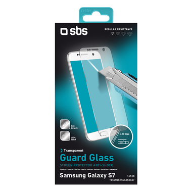 Protection écran effet verre ultra-résistante pour Samsung Galaxy S7