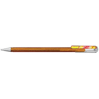 PENTEL Roller Hybrid Metal 1mm K110-DMXX or/rouge/or