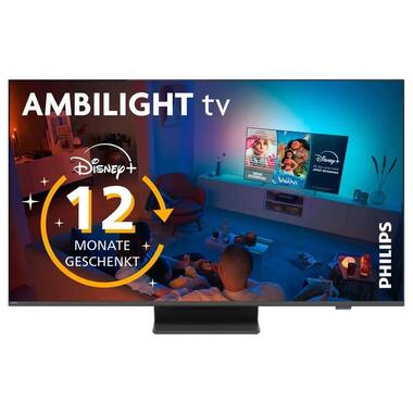 Philips TV 55PUS8600/12 55" 4K QLED Ambilight TV, 2025