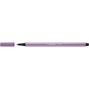 STABILO Stylo Fibre Pen 68 1.1mm 68/62 grey purple