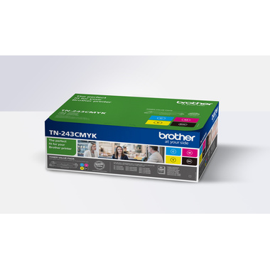 BROTHER Toner Multipack CMYK TN-243CMYK HL-L3210CW 1000 Seiten
