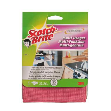 SCOTCH-BRITE Mikrofasertuch W810 farbig ass.