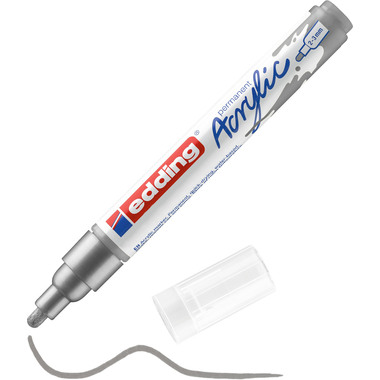 EDDING Acrylmarker 5100 2-3mm 5100-923 silber sdm