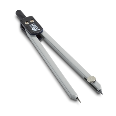 KERN Compas SCOLA pastel 13.5cm 430 300mm, gris