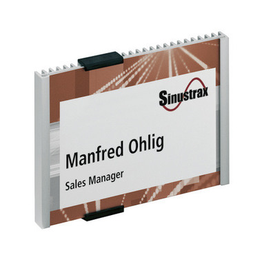 DURABLE Türschild Info Sign 480123 silber, aluminium 149x105.5mm