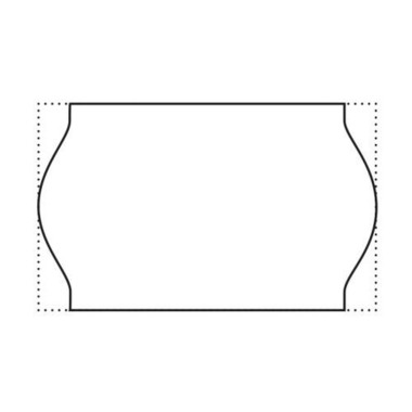 SATO Etiquettes 26x16mm 702100200 blanc, non-permanent 1200 pcs.
