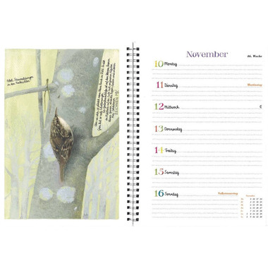 NEUTRAL Bastin Naturagenda 2026 9783784357959 1S/2P TE 16x23cm