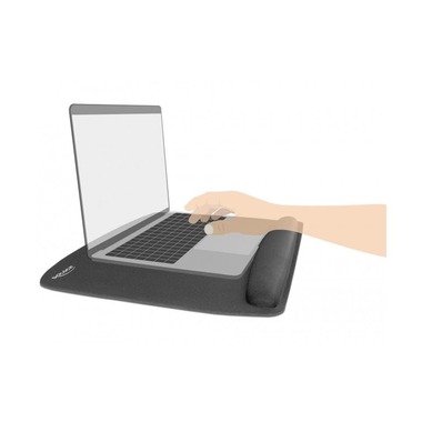 Delock Ergonomische Mausmatte mit Handballenauflage Schwarz