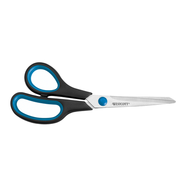 WESTCOTT SoftGrip-Schere 21cm E-3028200 für Linkshänder