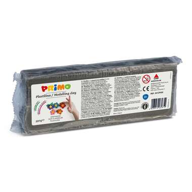 Primo modeling clay 550 g, gray