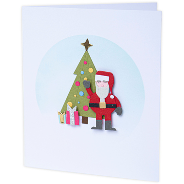 SIZZIX Emporte-piéces dôme de neige 665343 Set de 8