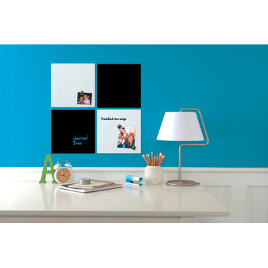 NOBO Quartet magnethaftend 1903774 360x360mm schwarz