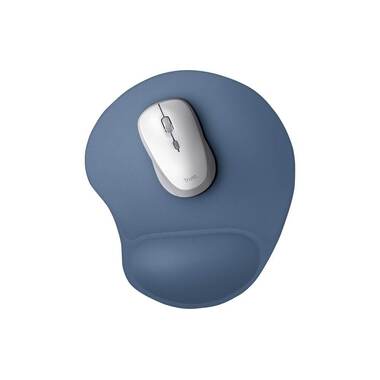 Trust Ergonomische Mausmatte BigFoot Blau/Stahlblau