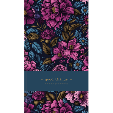 SIMPLEX Ladytimer Taschenplaner 2027 40532.27 1W/2S Flowers ML 8.7x15.3cm