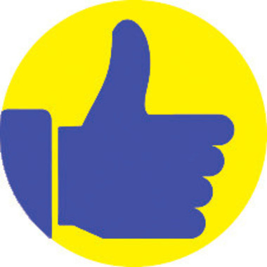 AVERY ZWECKFORM Marqueurs 19mm 3861 jaune 250 pcs.