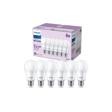 Philips Lamp LED 100W A67 E27 CW FR ND 6CT/6 Neutral White (NW)